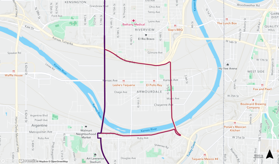 118 18Th Street map