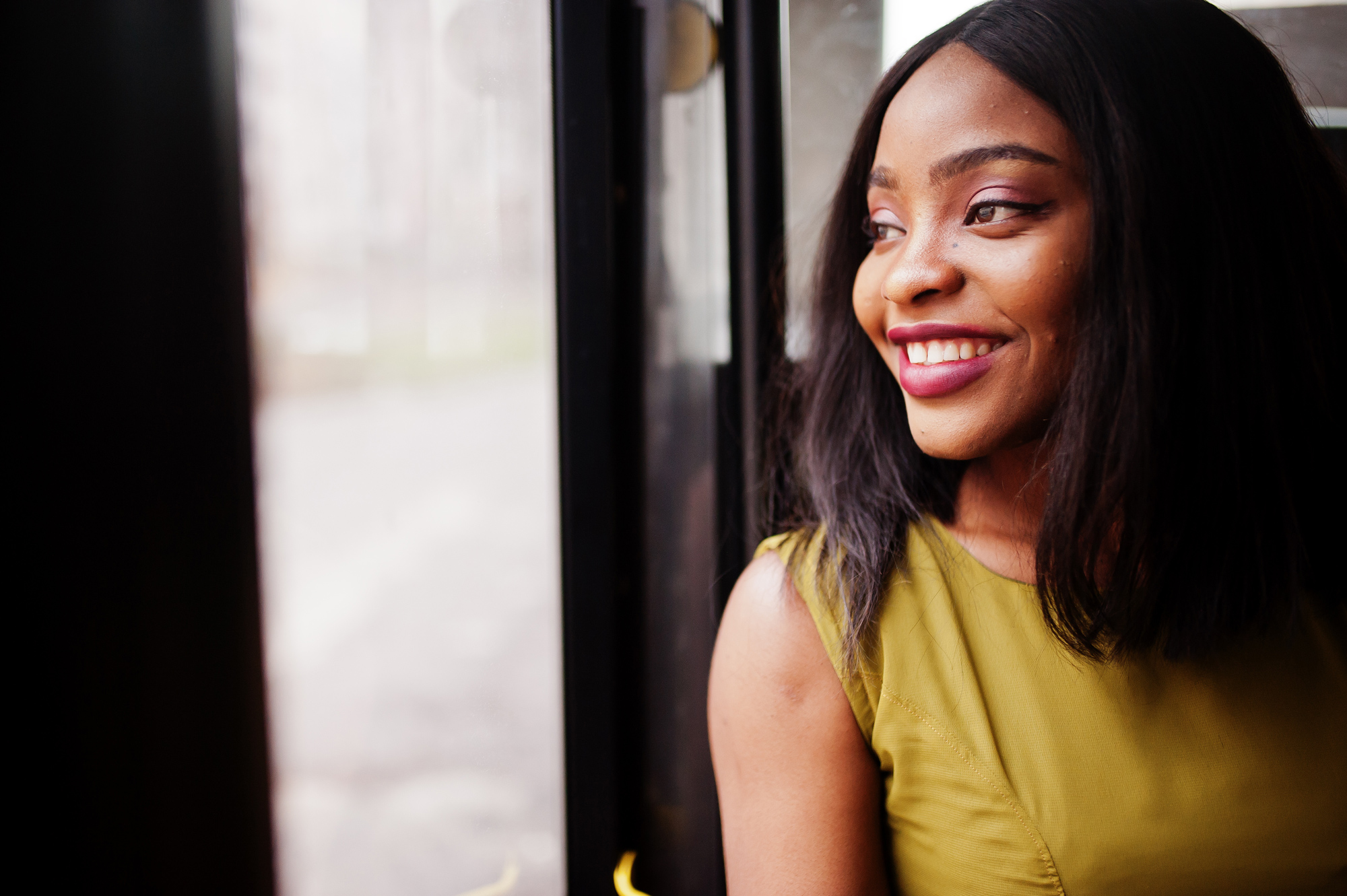 Woman On Shuttle