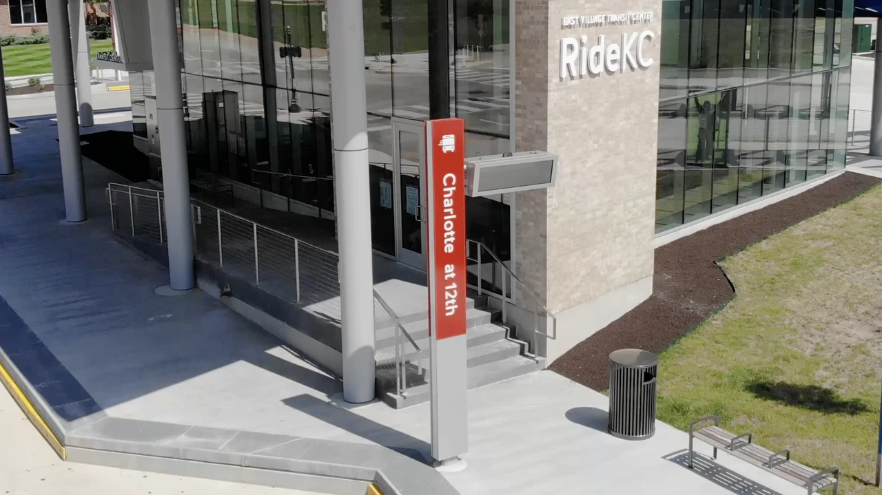 RideKC building entrance 