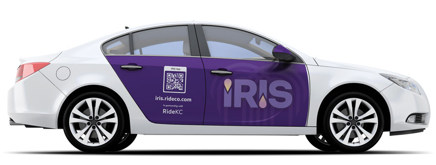 Iris vehicle side view