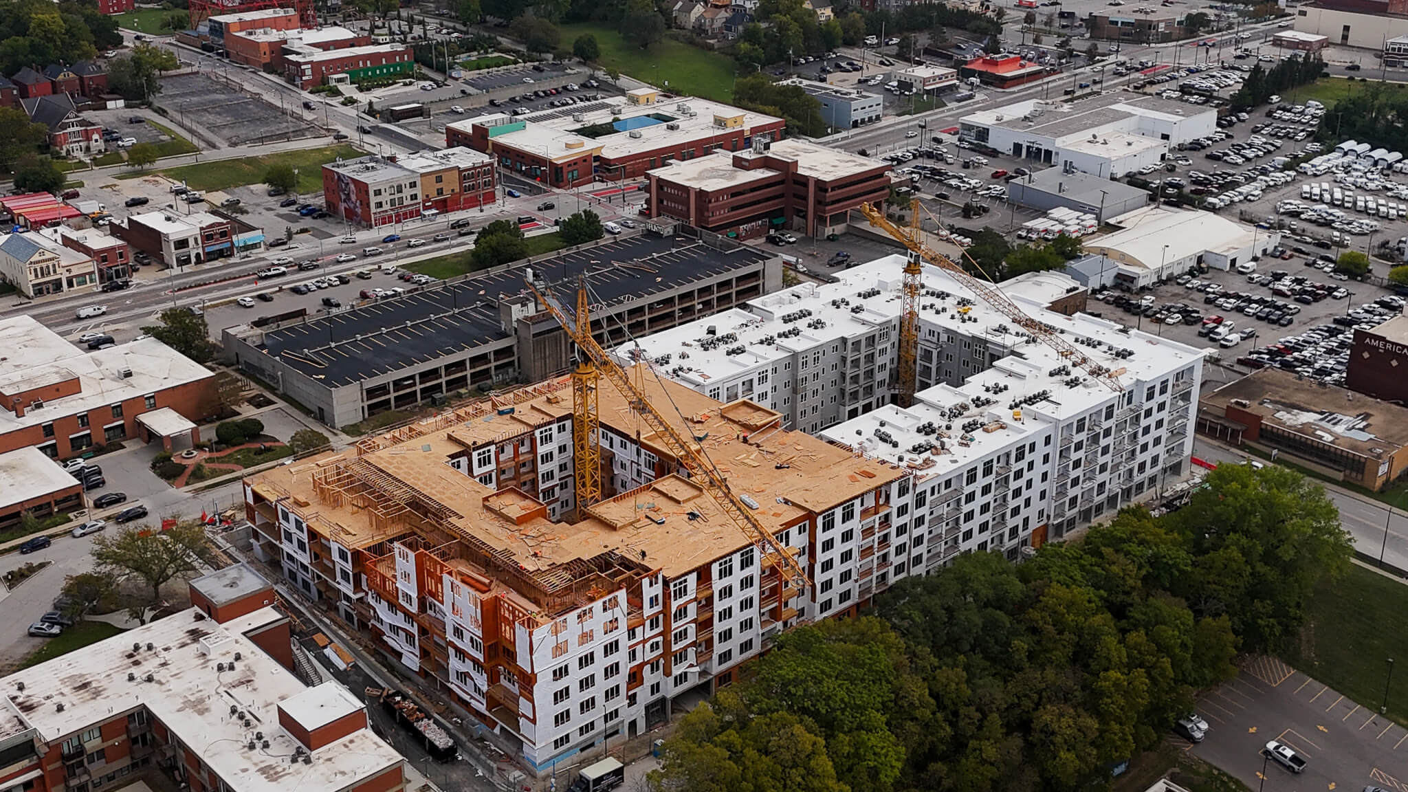 Arrive KC building under construction