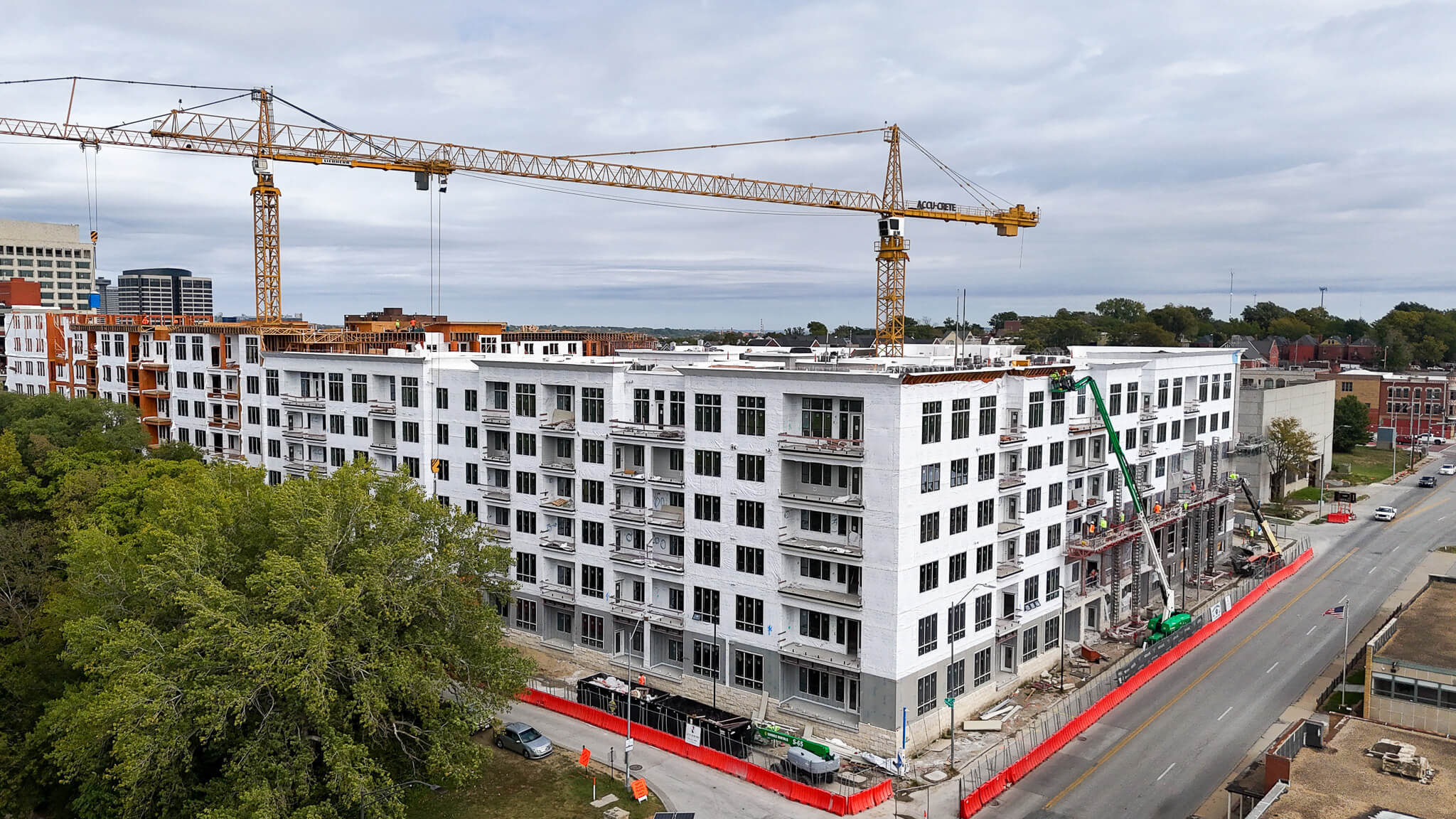 Arrive KC building under construction